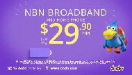 Dodo NBN Broadband & Home Phone $29.90 Commercial