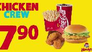 Wendys  Mates Rates - Chicken crew for $7.90 Commercial
