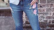 Rivers Women's Bardot & Embroided Jeans Commercial