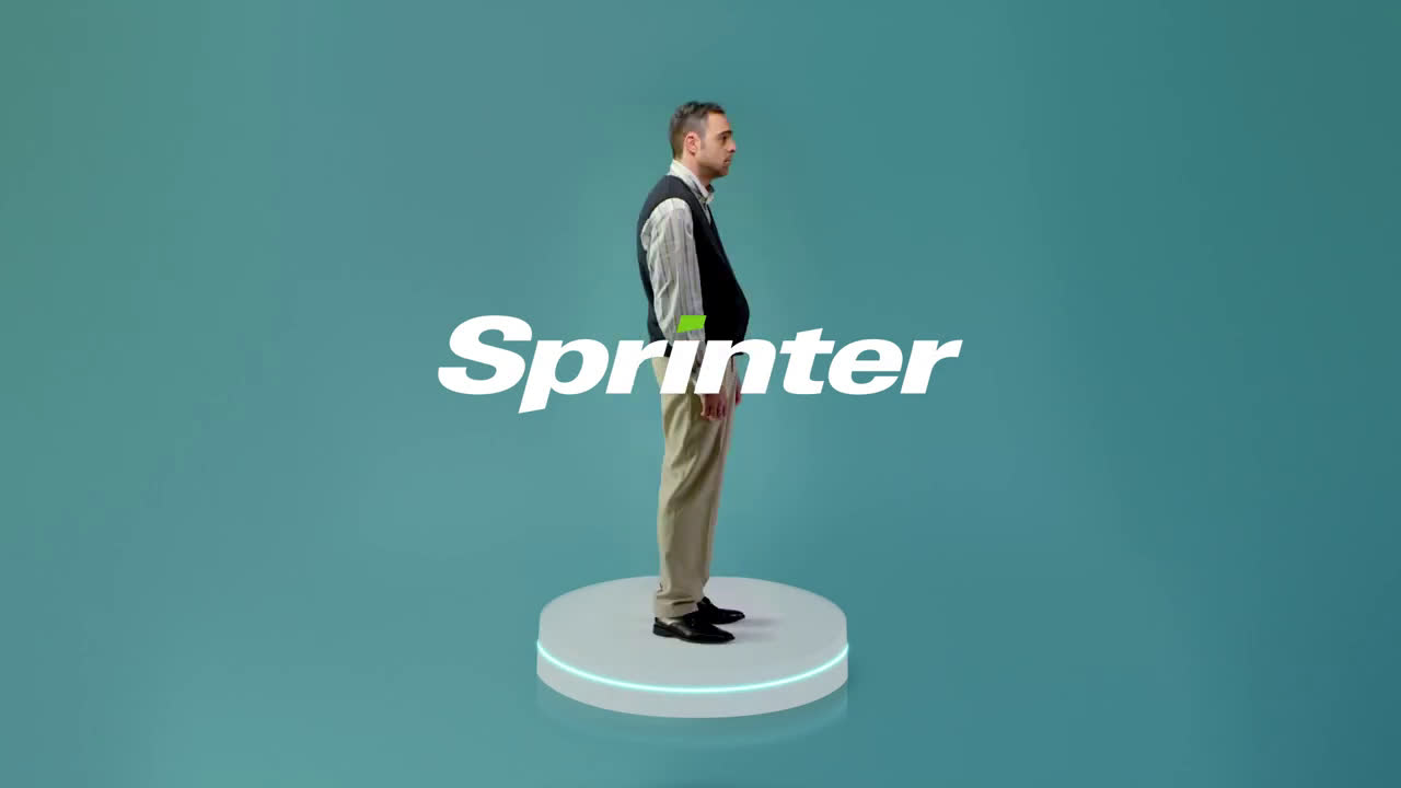 Sprinter Equipa a tu padre en Sprinter y gana 3 meses de entrenamiento anuncio