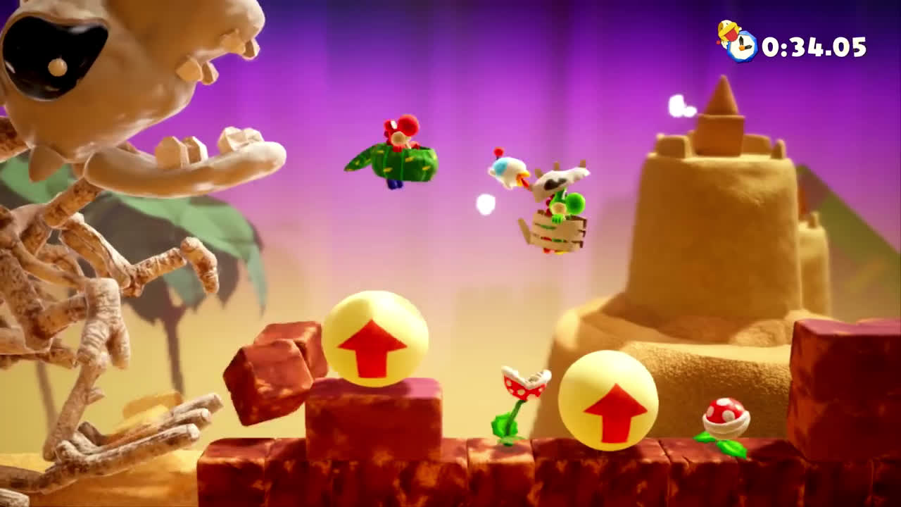 Nintendo Yoshi's Crafted World - ¡Aunad fuerzas con un amigo! (Nintendo Switch) anuncio