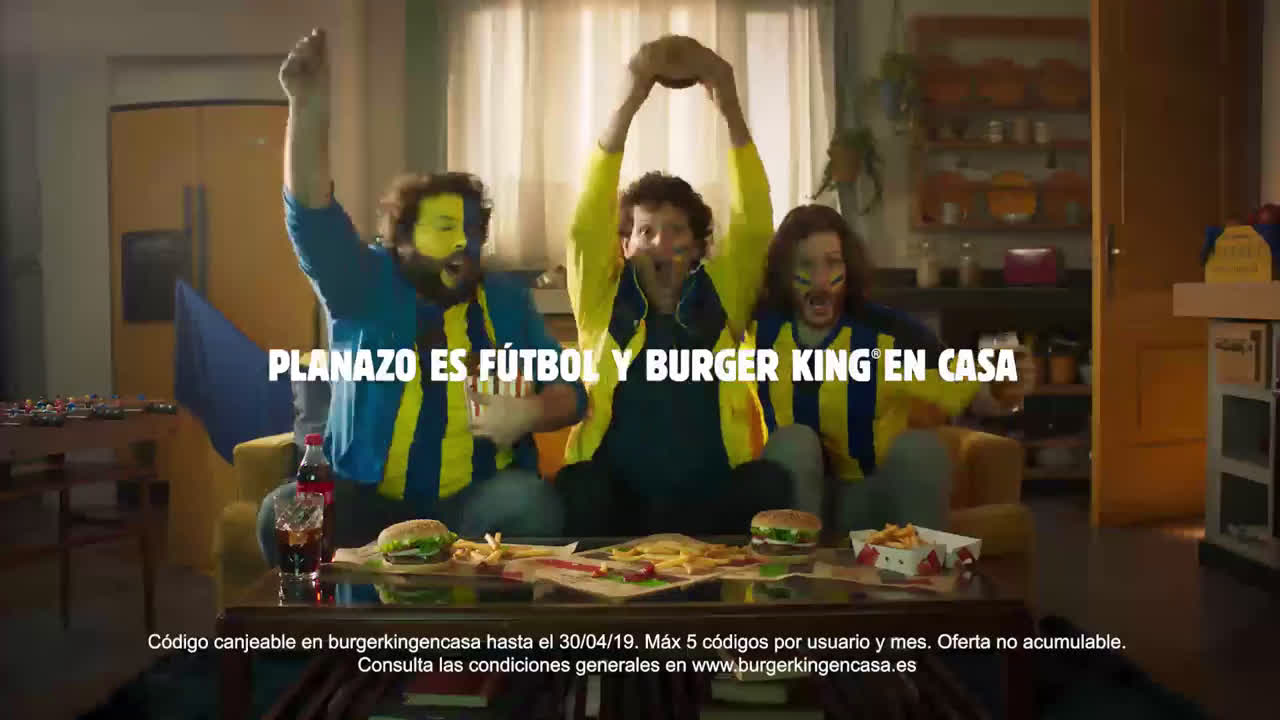 Burger King FÚTBOL & SOPA anuncio
