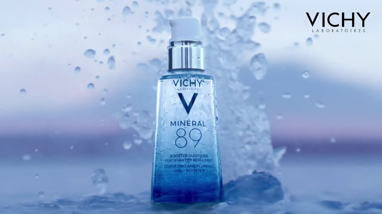 Vichy Minéral 89 - Concentrado con ácido hialurónico de efecto inmediato anuncio