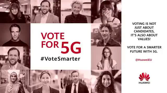 Huawei Una elección inteligente: 5G anuncio