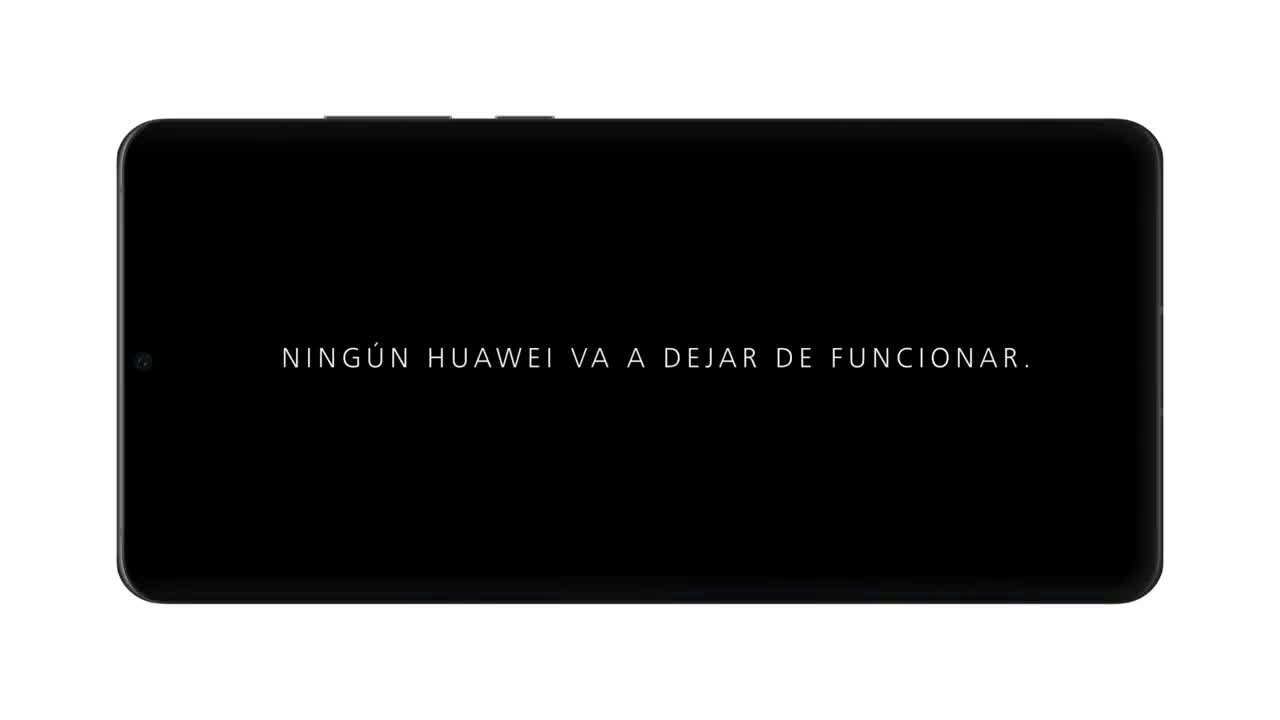 Huawei Ningún Huawei va a dejar de funcionar anuncio