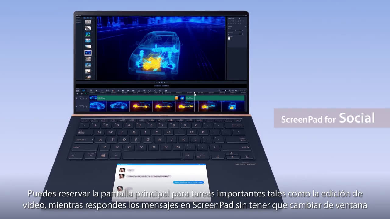 Asus Cómo sacar el máximo provecho de ASUS ScreenPad 2.0 anuncio