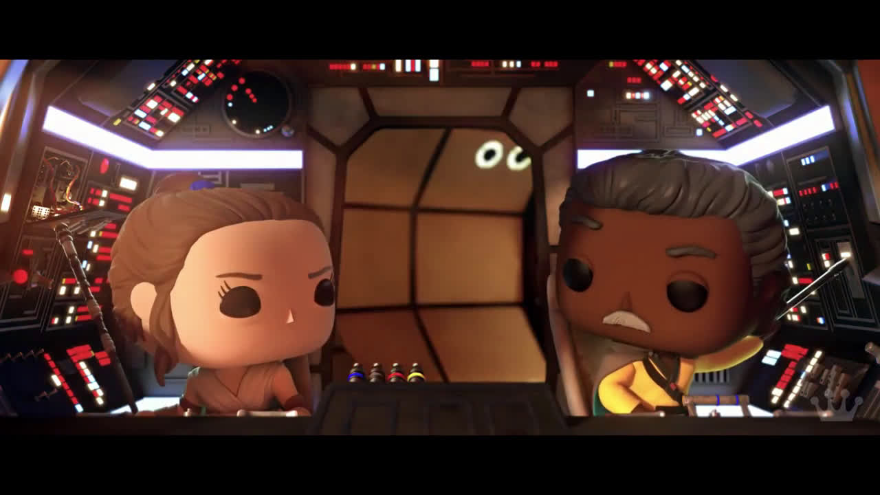 Trailers In Spanish Star Wars & Funko Corto "Star Wars: El Ascenso de Skywalker" Español anuncio