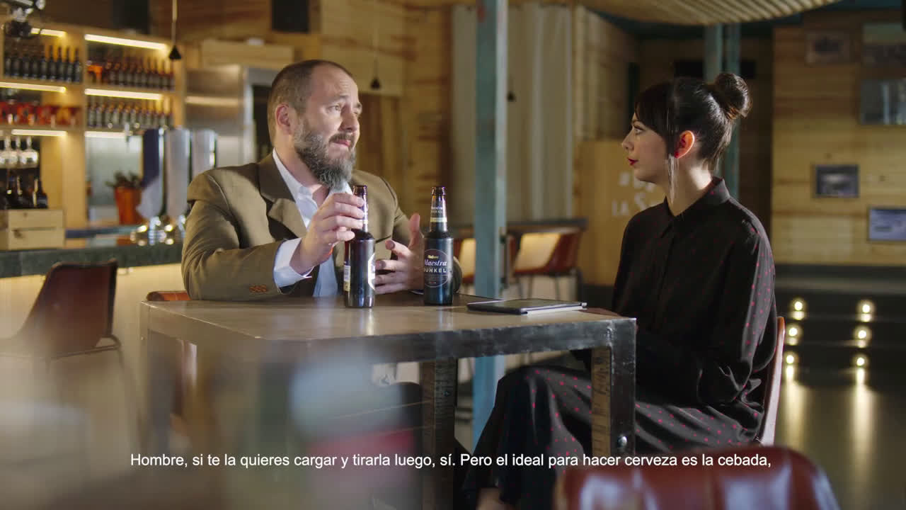Mahou ¿Todas las cervezas llevan cereales? | Consultorio Cervecero de Maestra x Maestros anuncio