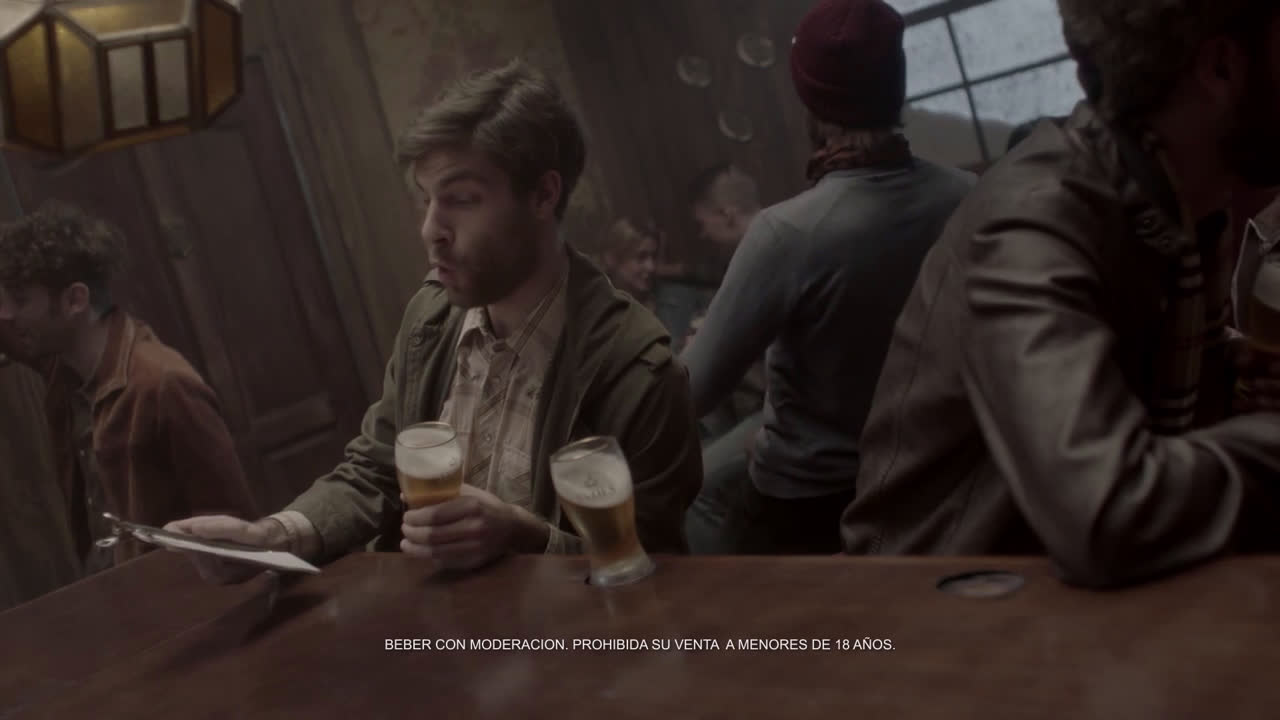 Cerveza Andes Bar en 45º - El Bar inclinado anuncio