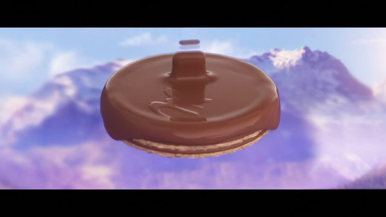 Milka Biscuits - Wafer 10" anuncio