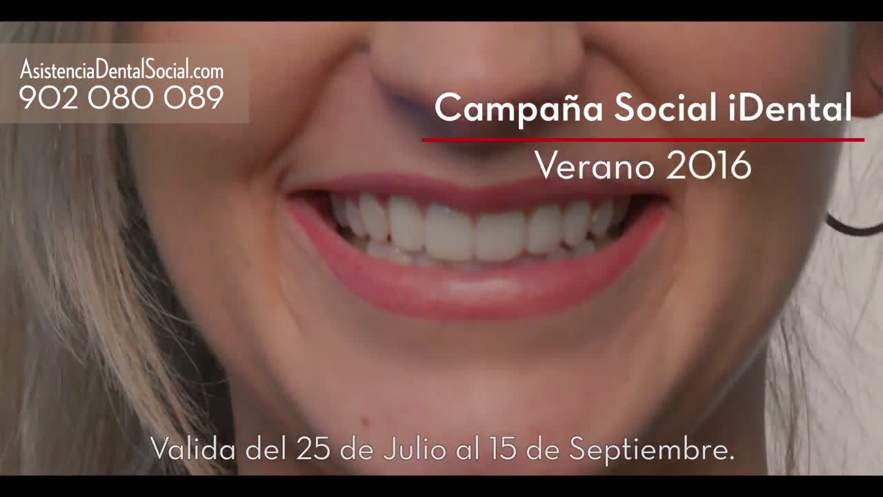 iDental Campaña Social Verano 2016 anuncio