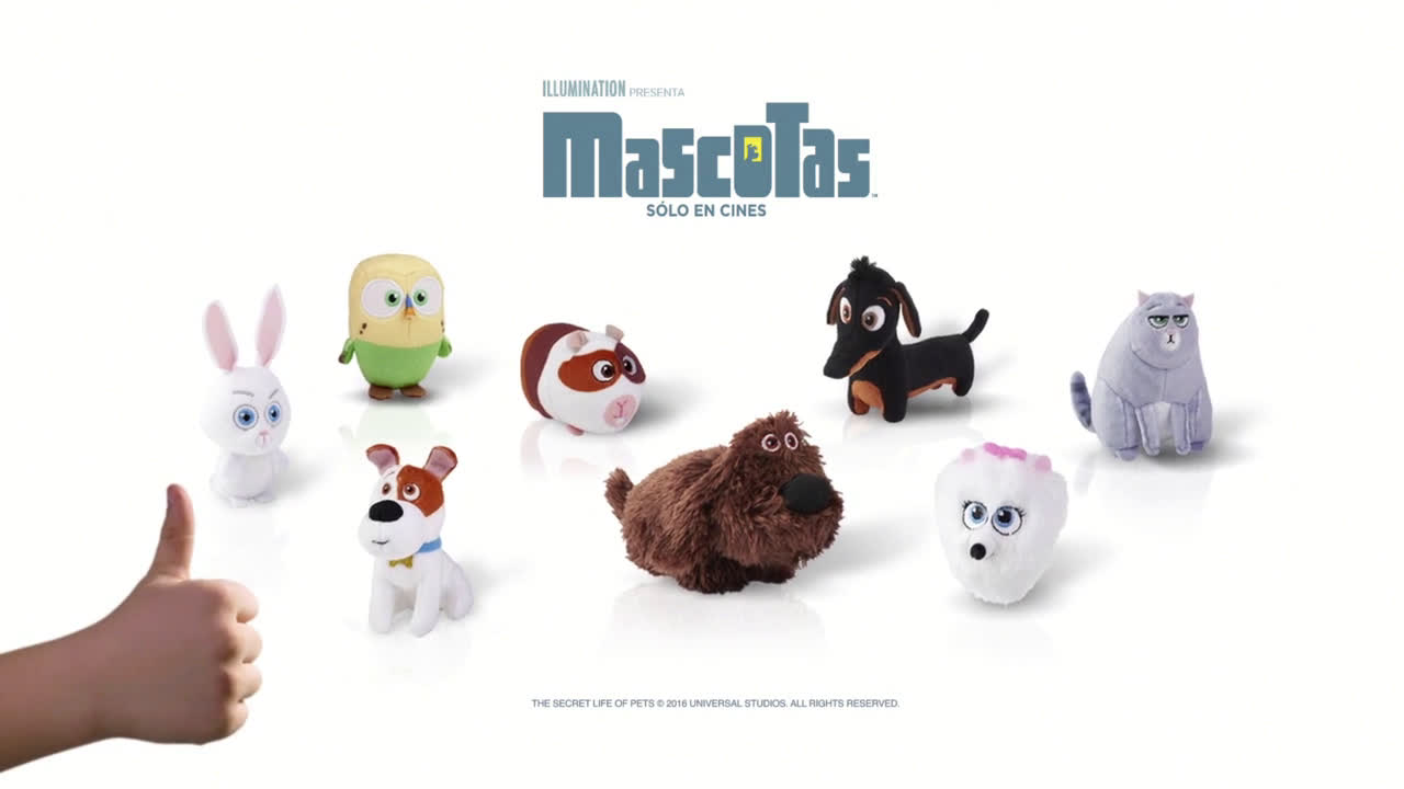 McDonald Colecciona a todos los personajes de Mascotas con tu Happy Meal! anuncio