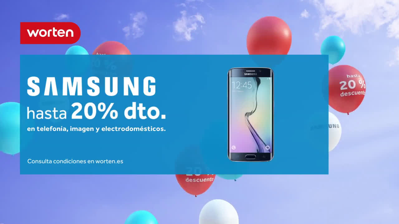 Worten Celebra en Worten el mes de las marcas con Samsung anuncio