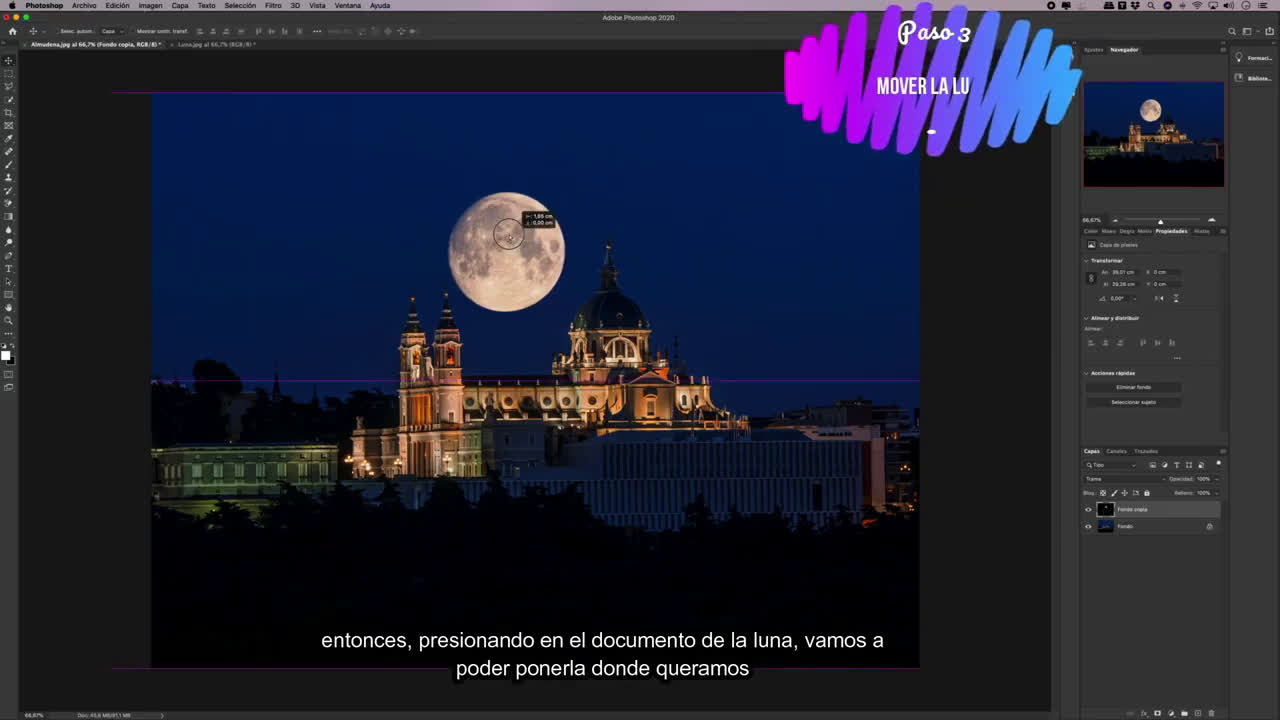 Adobe Cómo combinar de forma experta dos imágenes en una sola foto nocturna épica con @davidrocaberti. anuncio
