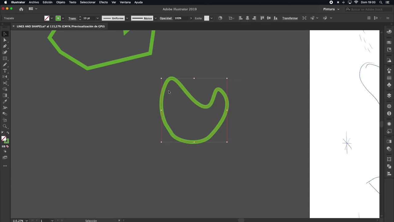 Adobe Cómo dibujar líneas y formas con @naranjalidad. anuncio