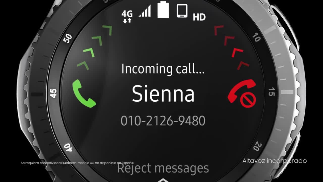 Samsung Gear S3 - Timeless outside. Revolutionary inside anuncio