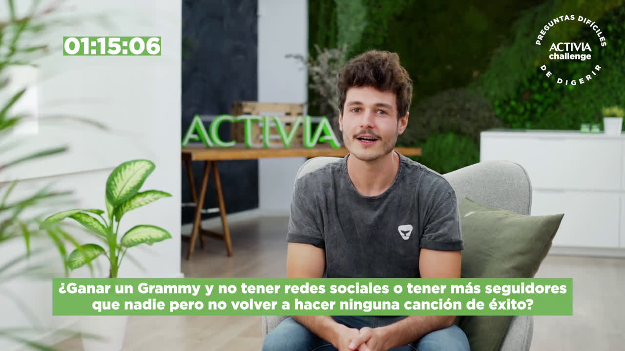 Activia Miki Núñez en el #ActiviaChallenge anuncio