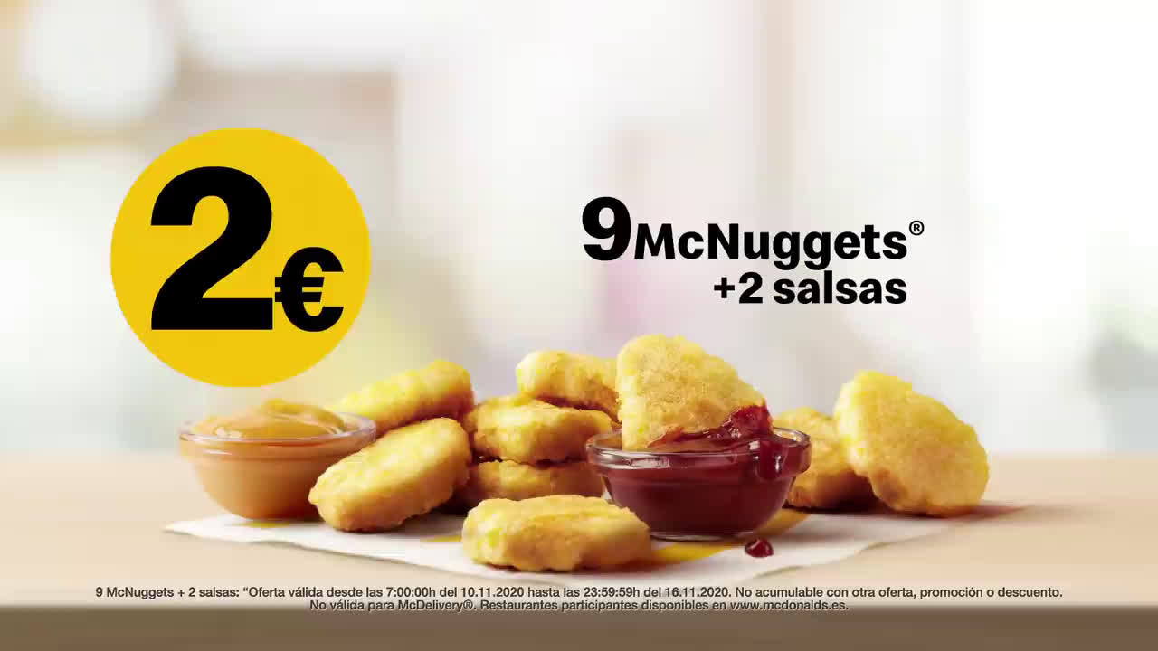 McDonald Promo App Nuggets anuncio