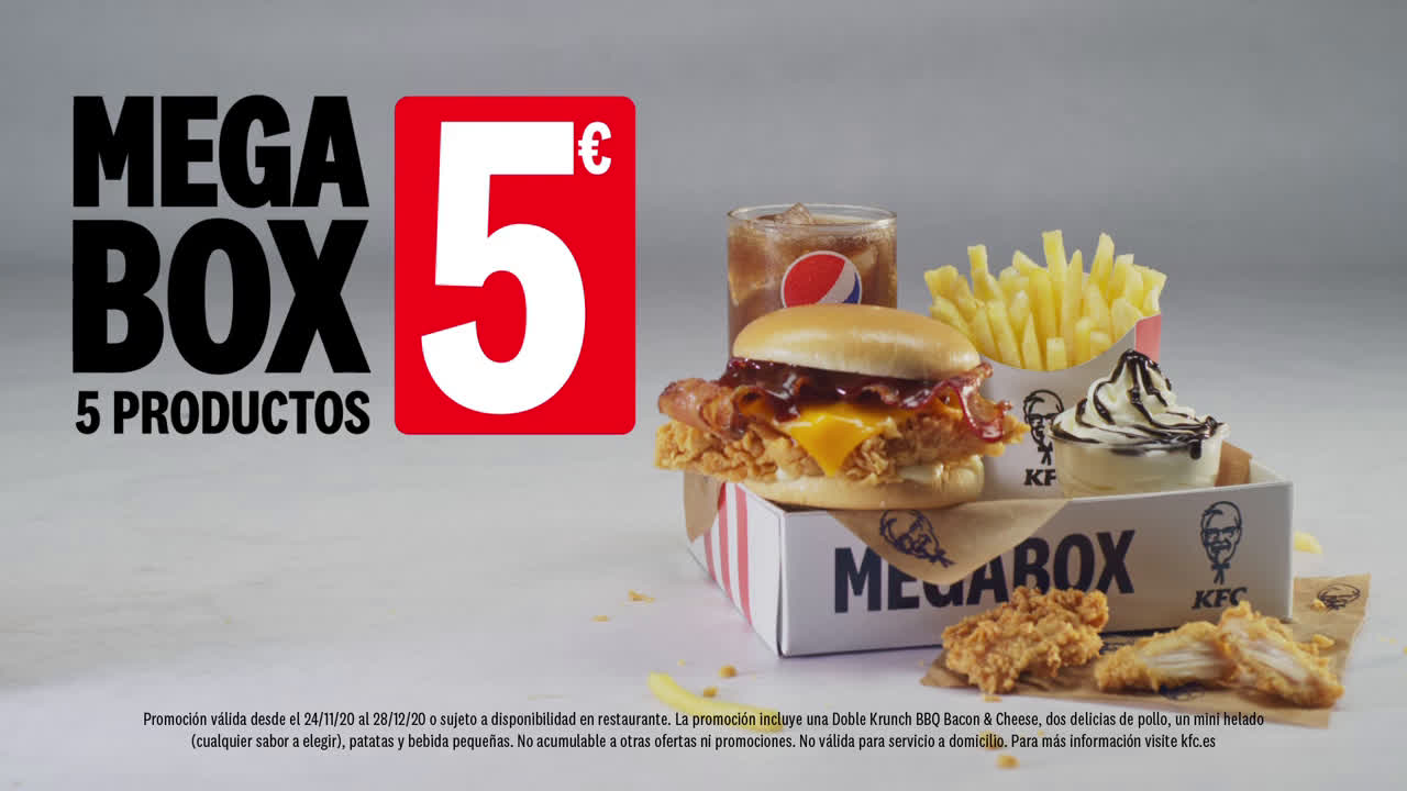 KFC ¡Vuelve el Megabox a KFC! anuncio