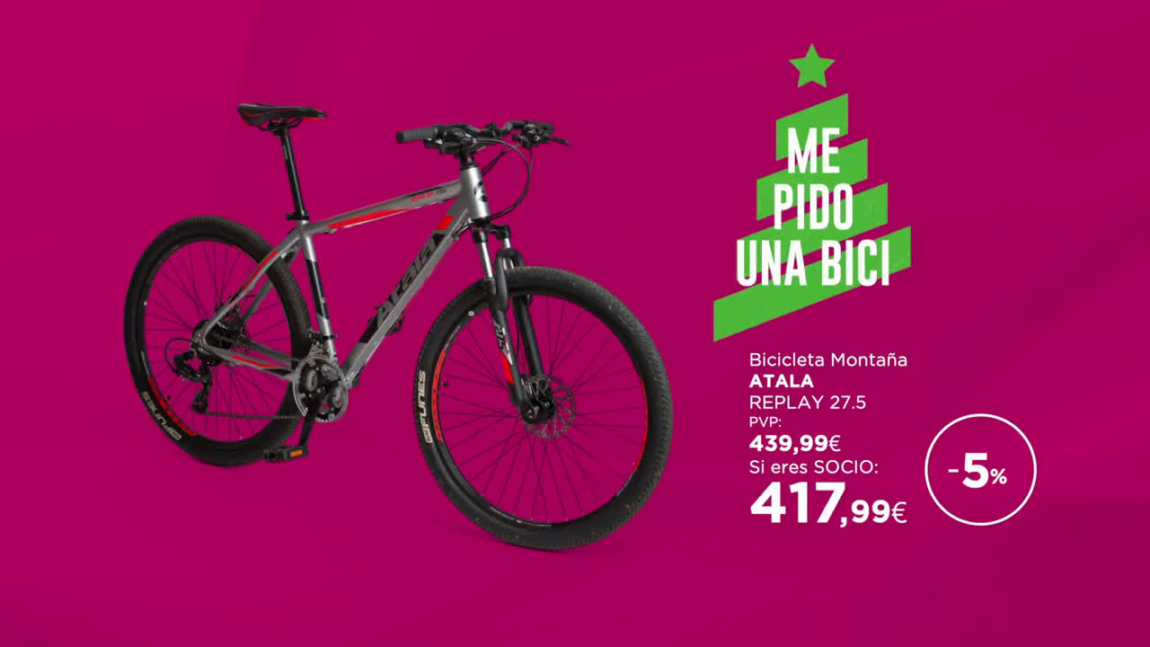 Forum Sport Esta navidad me pido una bicicleta anuncio