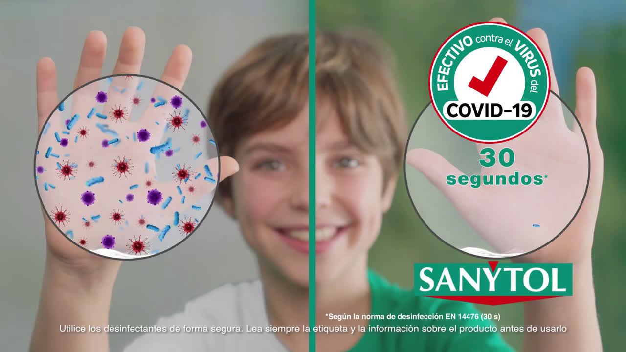 Sanytol Higiene de manos anuncio