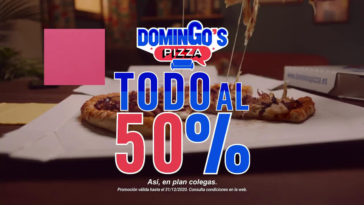 Domino´s Pizza 10seg INTERNET v06mix anuncio