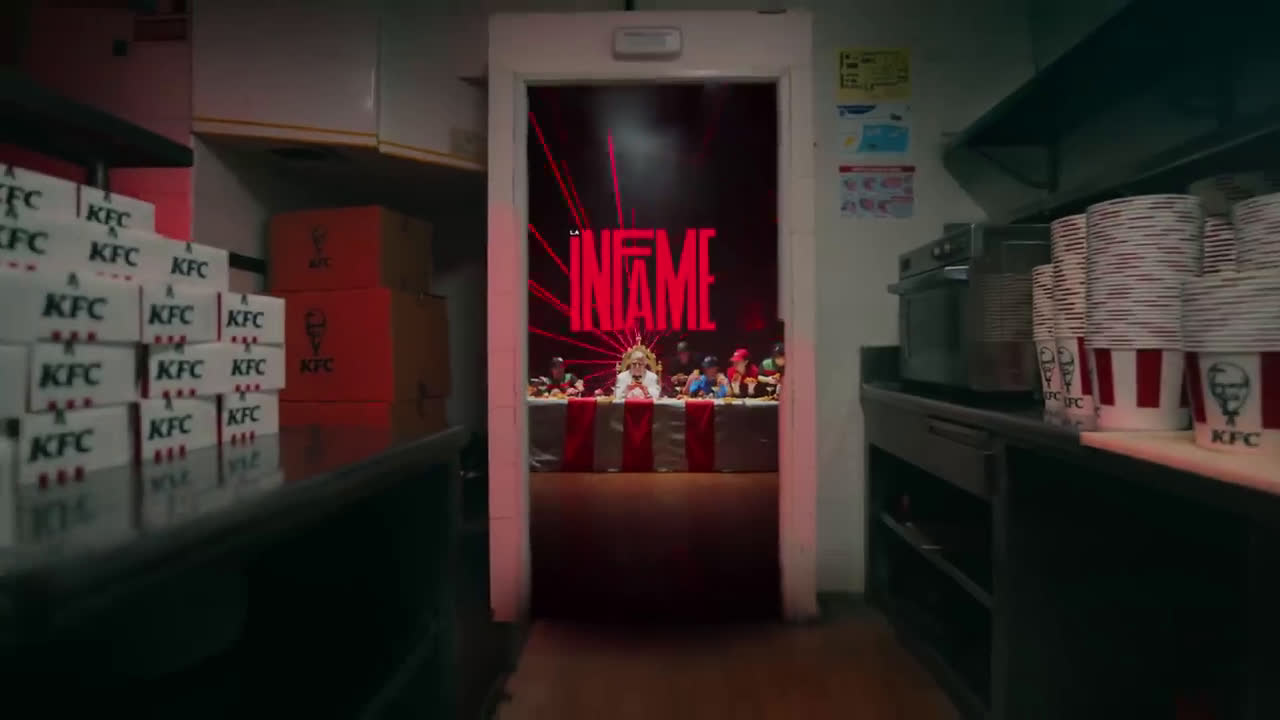 KFC Backdoors - Competencia Infame anuncio