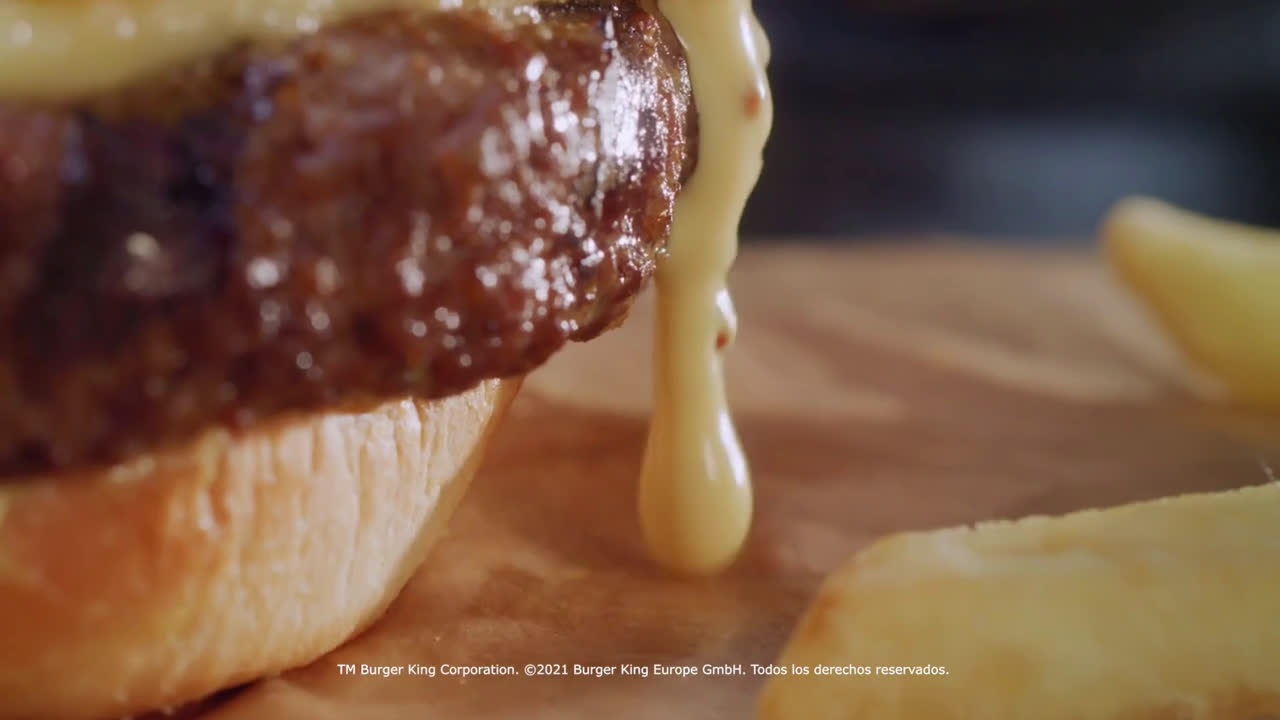 Burger King NUEVA OLD STYLE MUSTARD ONION anuncio