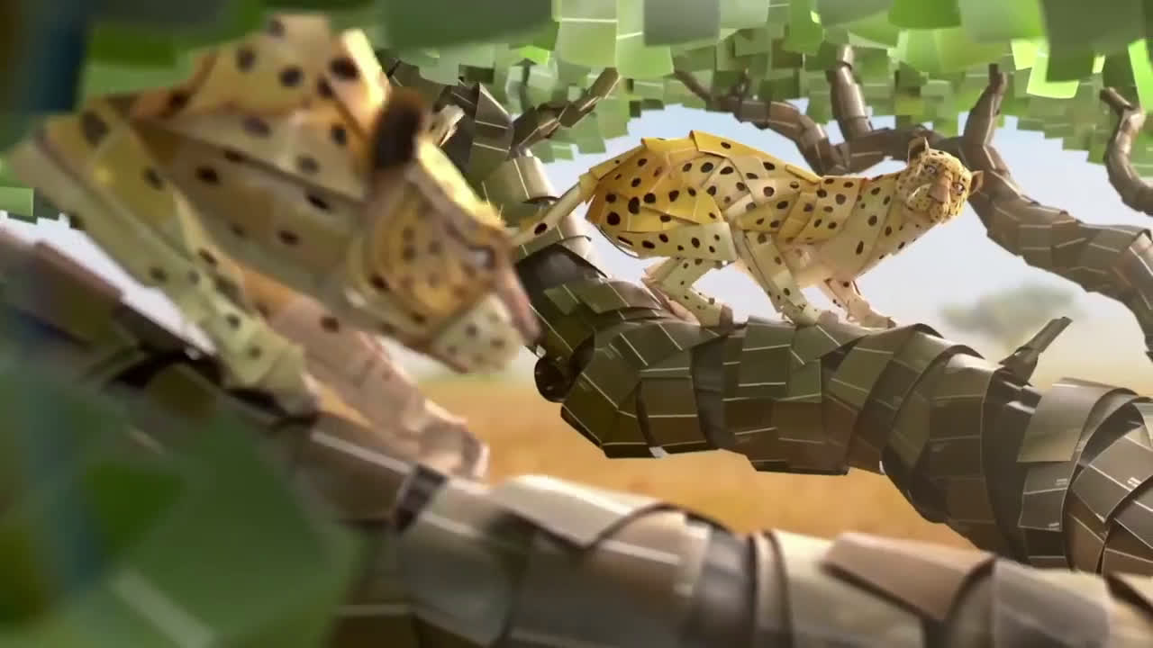 Sherwin-Williams Safari animado anuncio
