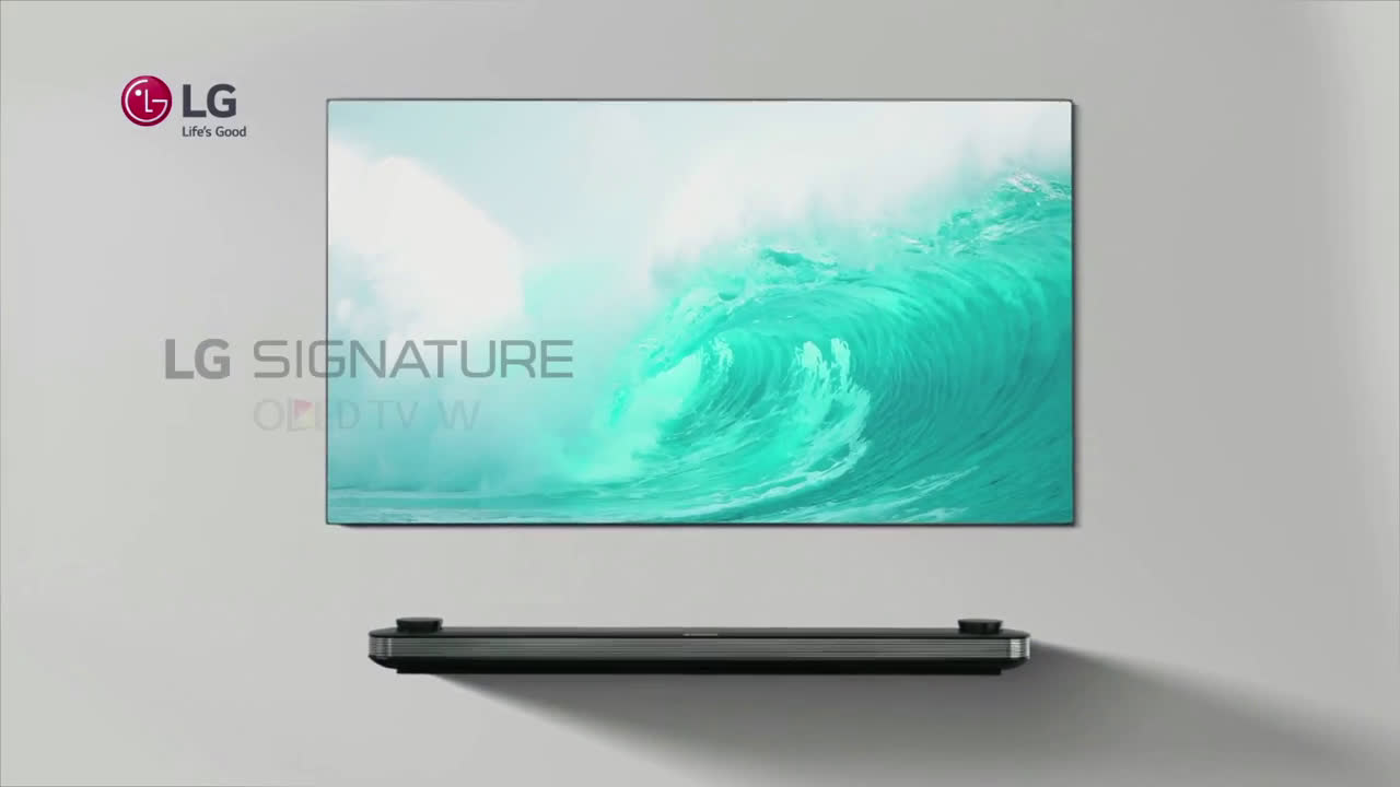 LG Signature OLED W - ECI anuncio