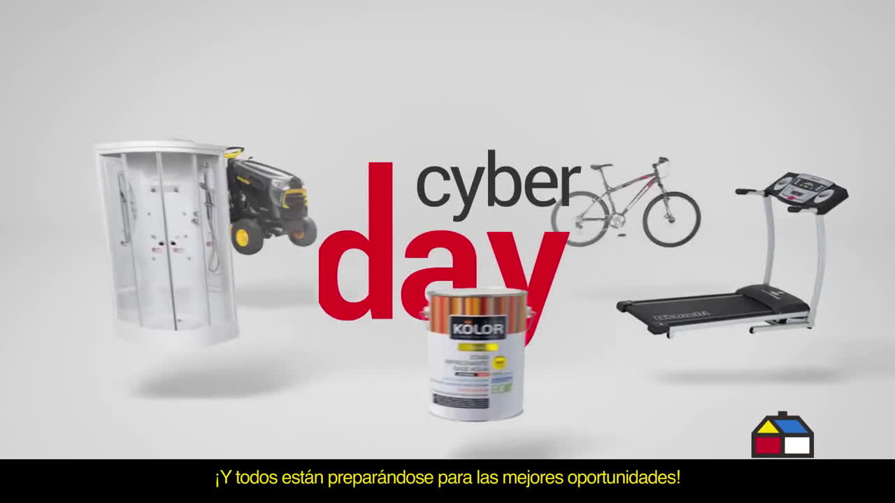 SODIMAC Ya se viene Cyber Day  anuncio