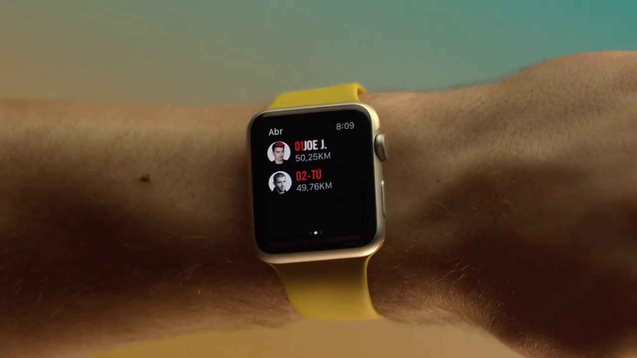 Apple Watch - Persecución anuncio
