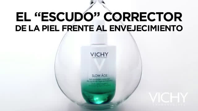 Vichy Actúa ya frente al envejecimiento de la piel con Slow Âge anuncio
