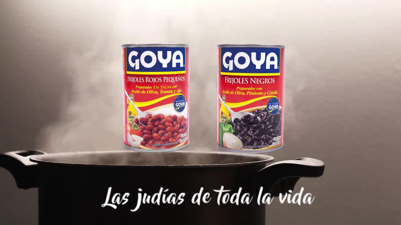 Goya Frijoles anuncio