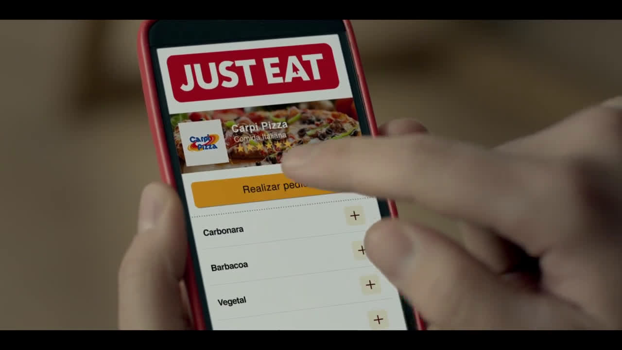 Just Eat La app para los que tienen hambre Fútbol anuncio