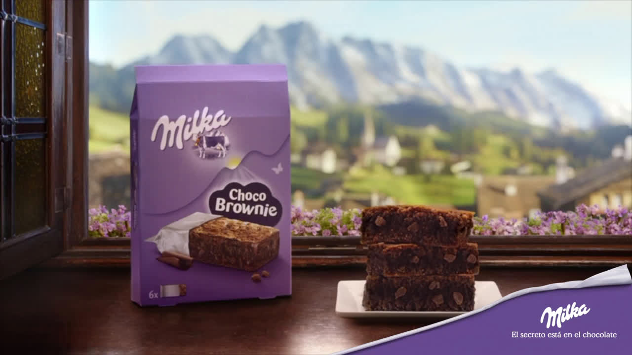 Milka Milka Choco Brownie anuncio