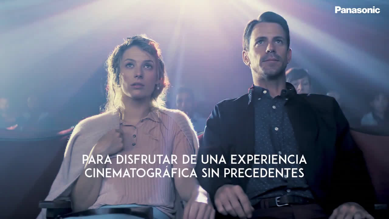 Panasonic Siente la magia de la luz y Vive la pasión del cine anuncio