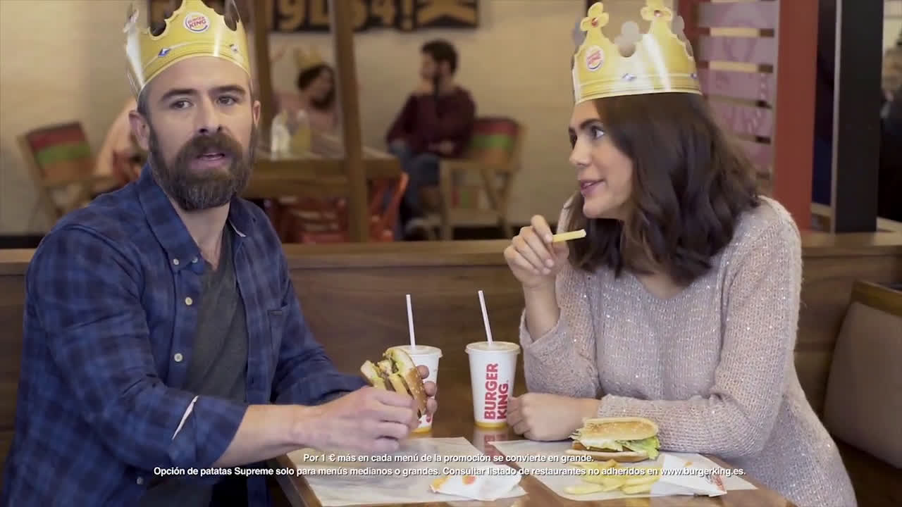 Burger King VUELVE EL 2X7€ PARA COMPARTIRLO. O NO. anuncio