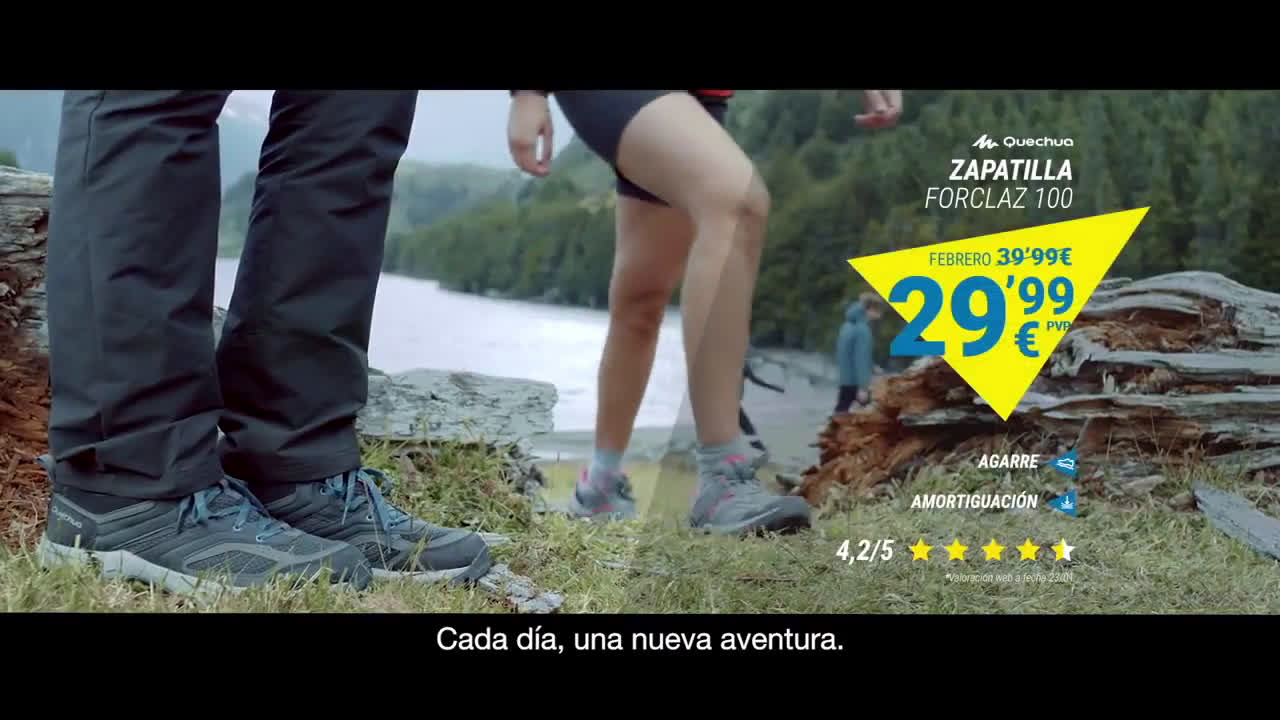 Decathlon Zapatilla Forlcaz 100 - #nuevatemporada anuncio