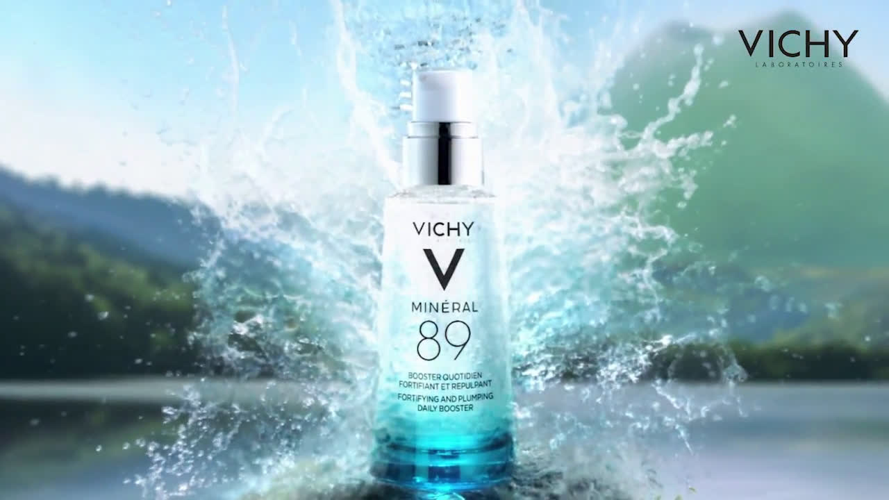 Vichy MINÉRAL 89 con ácido hialurónico y agua termal Vichy anuncio