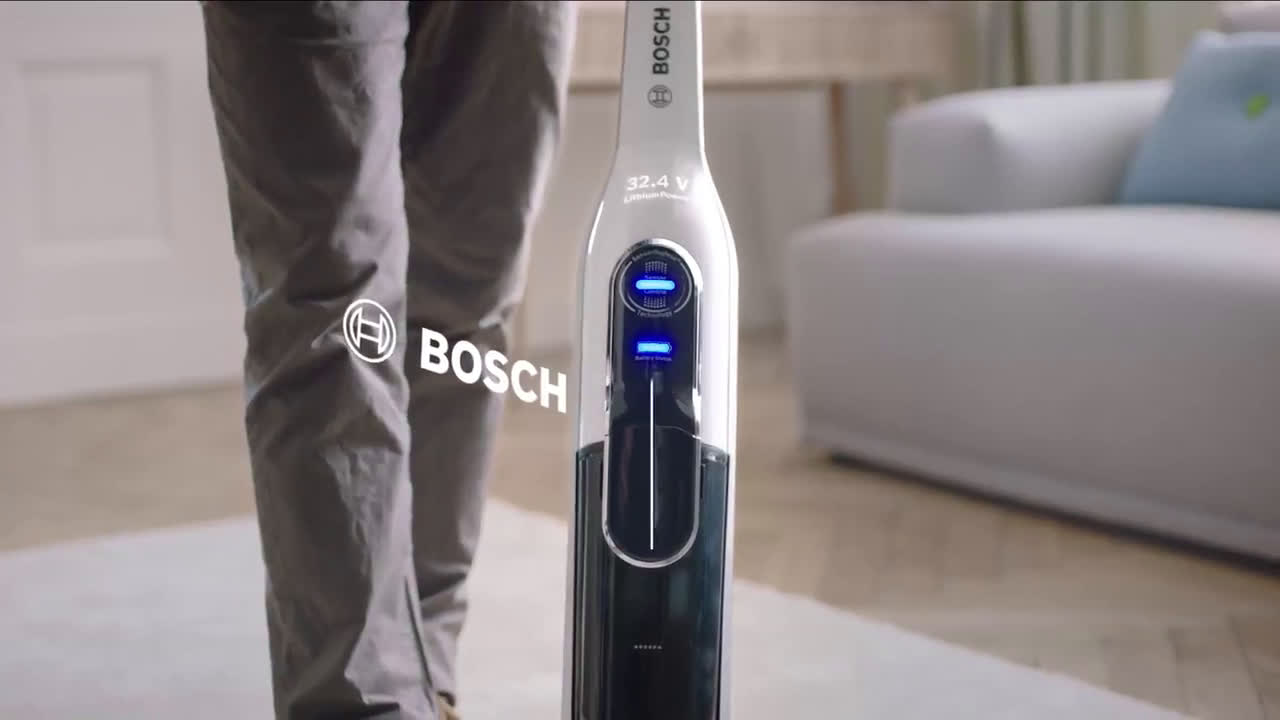 Bosch ¡Aspira... la casa entera! Gama de aspiradores sin cable. anuncio