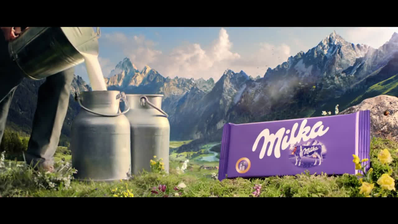 Milka el chocolate más tierno. anuncio