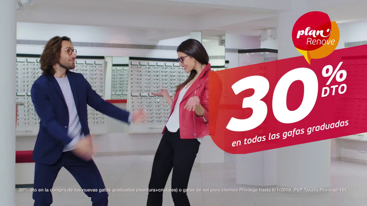 General Optica 30% de descuento en todas las gafas. ¡Renuévate! anuncio