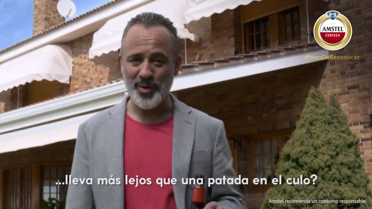 Amstel Javier Gutiérrez te recomienda #HoraDeReconocer anuncio