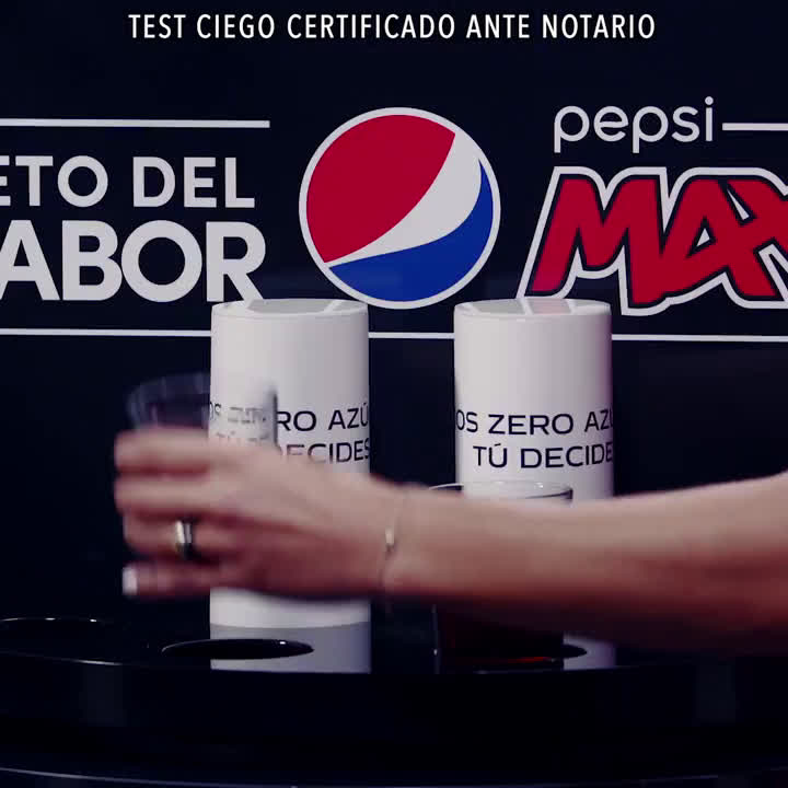 Pepsi #RetoDelSaborPepsiMAX de Cristina Pedroche anuncio