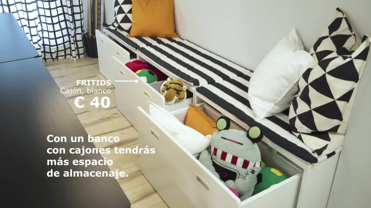 IKEA Cómo ordenar los juguetes en un pispás anuncio