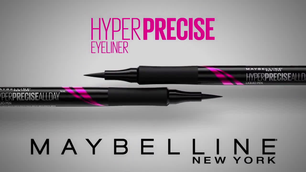 Maybelline Hyper Precise All Day: ¡El eyeliner que no se mueve! anuncio