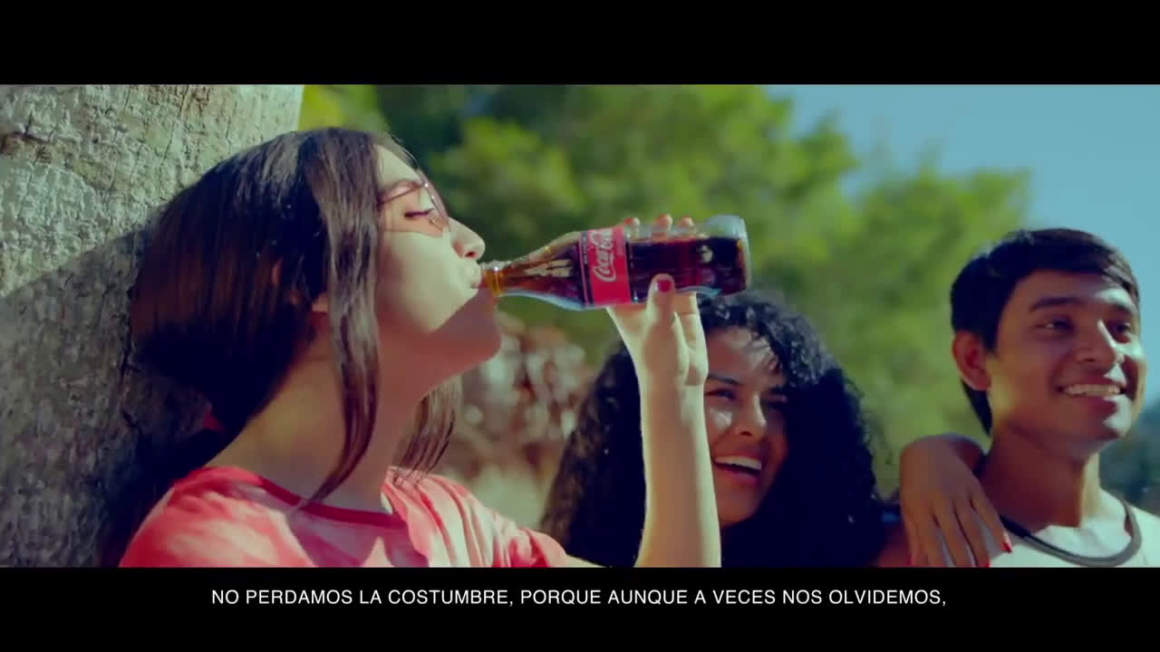 Coca Cola ESTAMOS MÁS CERCA anuncio
