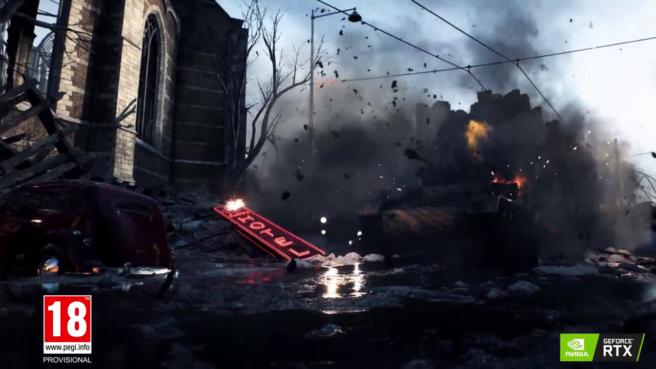 NVIDIA Battlefield V: Official GeForce RTX Trailer en español anuncio