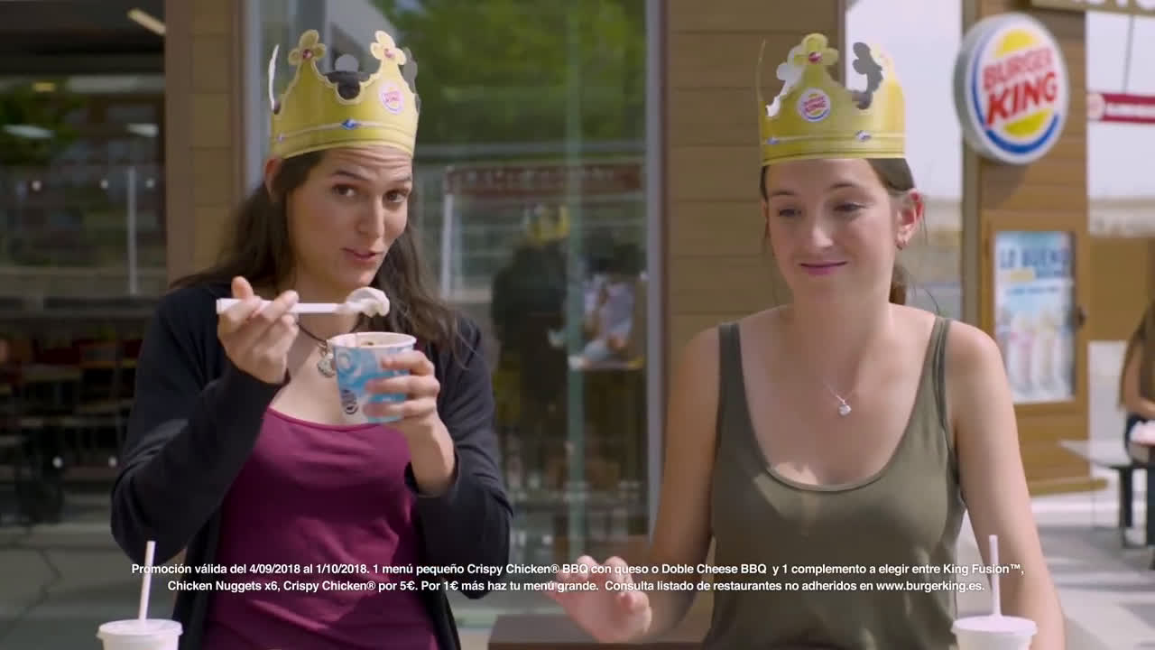 Burger King SÚPER MENÚ POR 5 anuncio